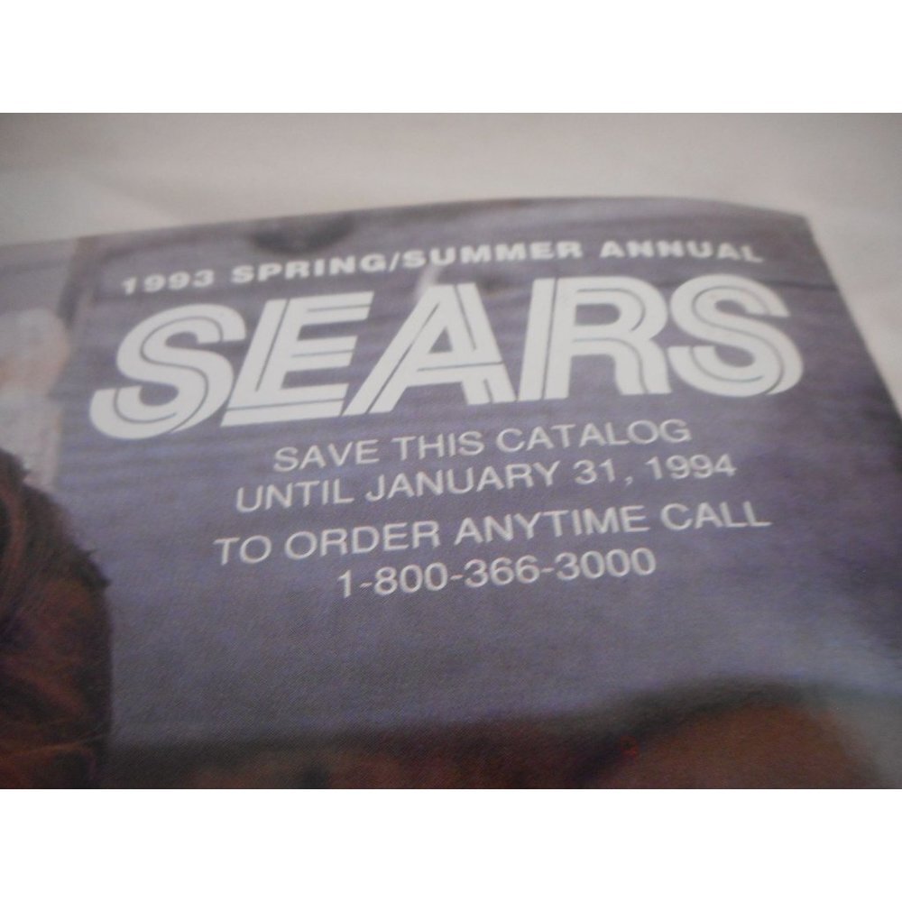 1993 Sears Spring Summer Annual Mail Order Catalog Clothes, Fashion, tools #2 - Picture 2 of 10